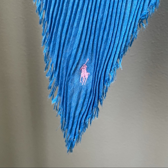 Blue Polo by Ralph Lauren Scarf - Picture 6 of 7